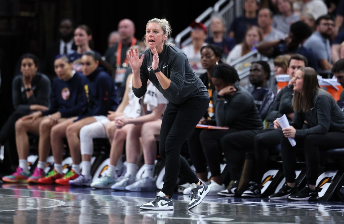 Christie Sides led the Indiana Fever to the team's first postseason appearance since 2016.