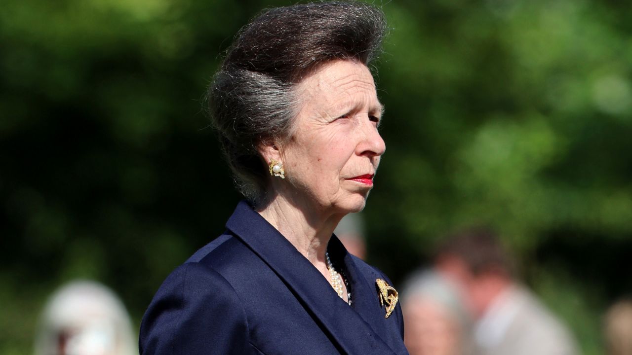 Princess Anne at a commemoration marking the anniversary of D-Day earlier this month.