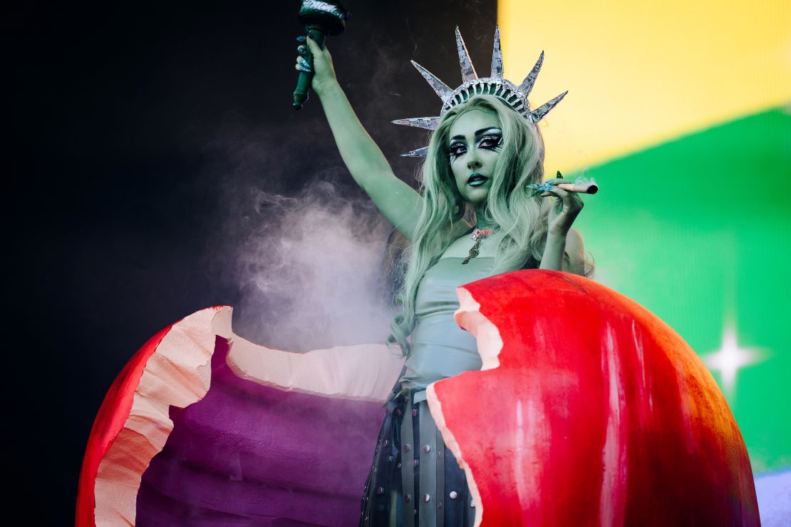 Chappell Roan beim Governors Ball 2024, der am 9. Juni 2024 im Flushing Meadows Corona Park in Queens, New York, stattfindet. (Foto von Nina Westervelt/Billboard via Getty Images)