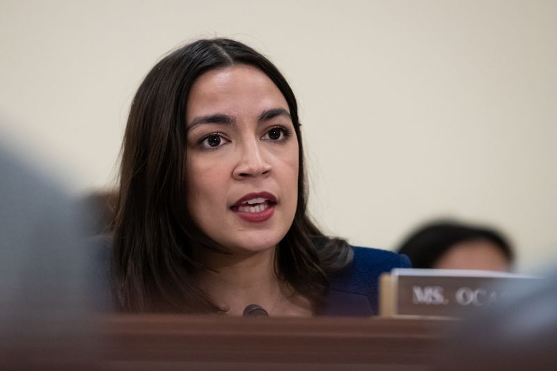 Alexandria Ocasio Cortez announces bid to become top Democrat on Oversight Committee CNN Politics