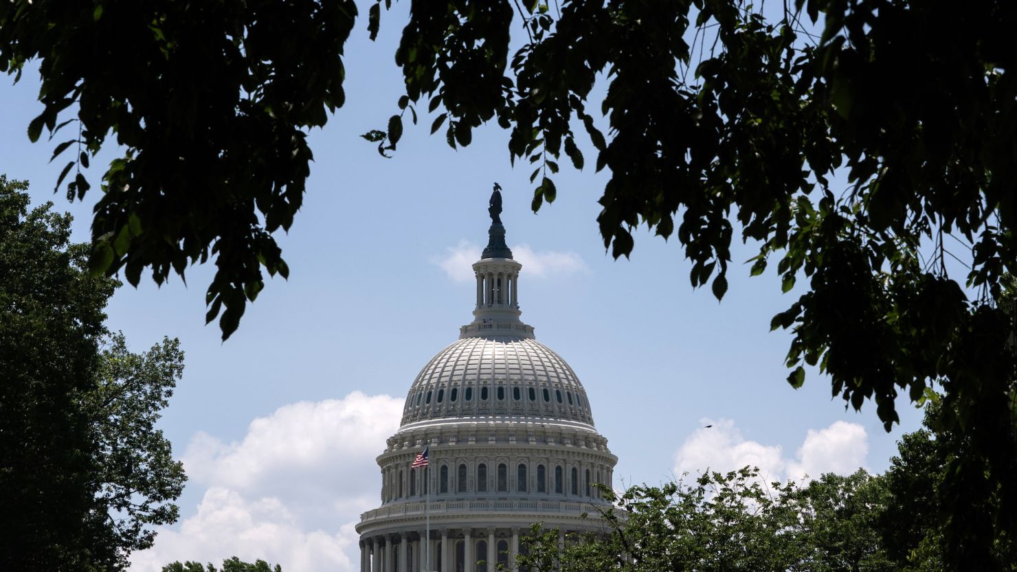 The US Capitol is seen in Washington, DC.