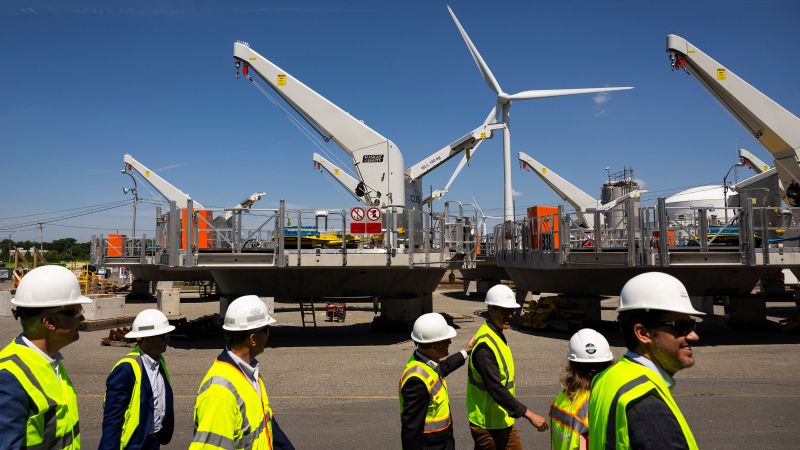 Trump admin sued by developers and two states after stopping work on nearly complete offshore wind farm project