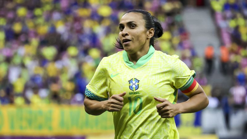 Marta: estrela do futebol brasileiro disputando sua sexta Olimpíada nos Jogos de Paris