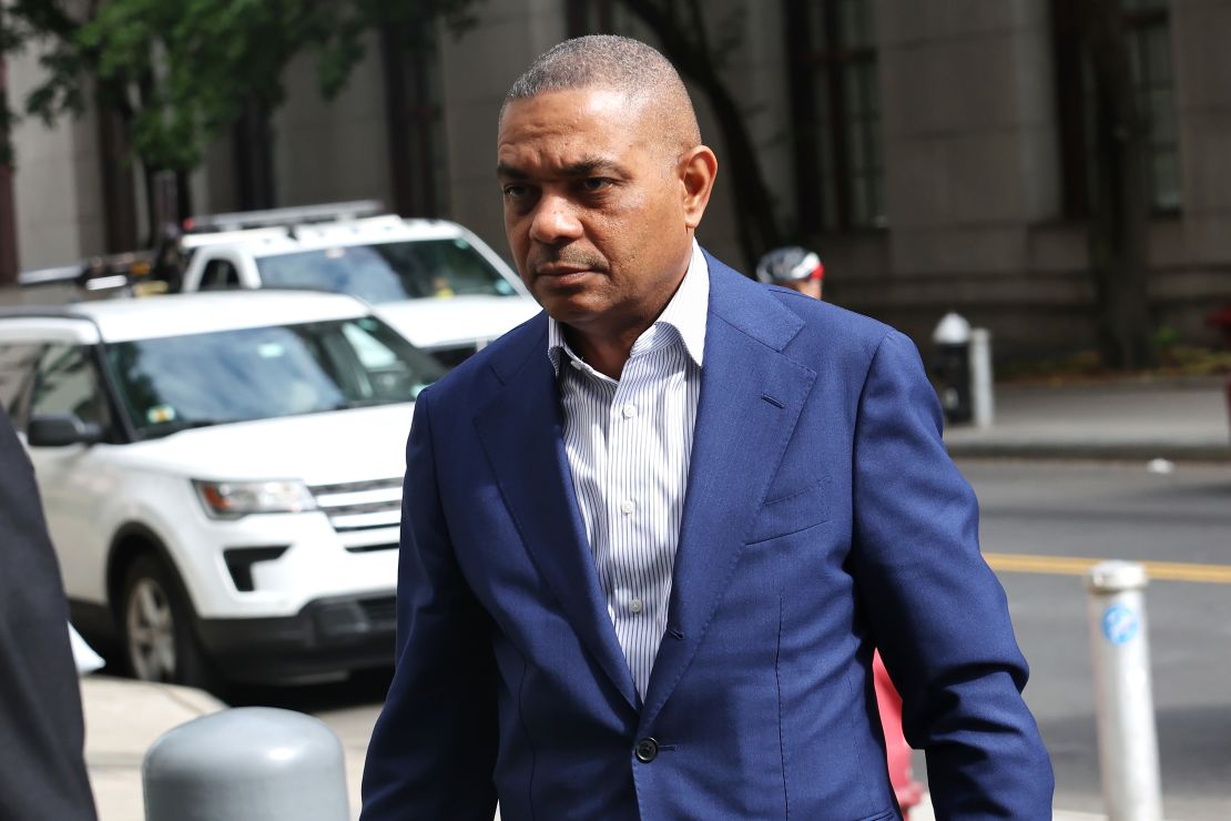 Jose Uribe arrives for trial at federal court  in New York City on June 11, 2024.