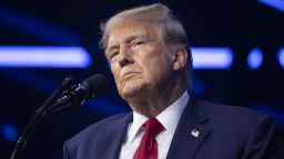 DETROIT, MICHIGAN - JUNE 15: Former President Donald Trump gives the keynote address at Turning Point Action's "The People's Convention" on June 15, 2024 in Detroit, Michigan. Trump, who turned 78 years old yesterday on his birthday, will be debating President Joe Biden, age 81, next week on June 27 in Atlanta, Georgia. (Photo by Bill Pugliano/Getty Images)