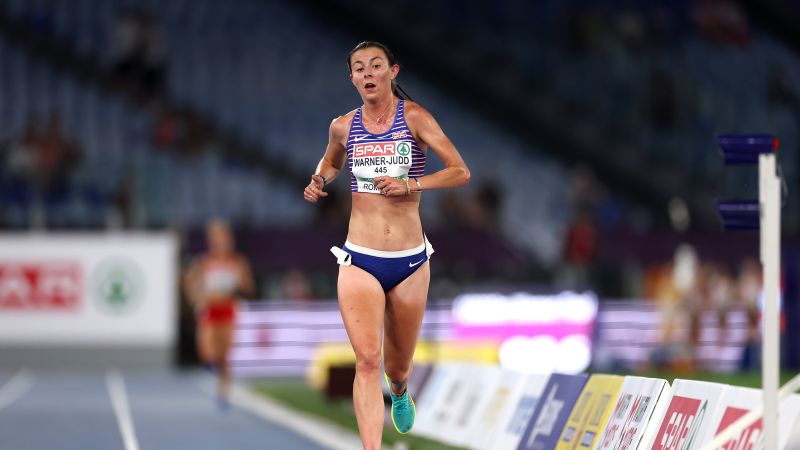 Британската бегачка Джесика Уорнър-Джъд е условно диагностицирана с епилепсия след колабиране на Европейското първенство по лека атлетика