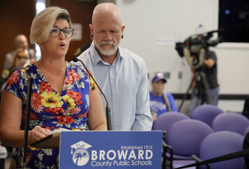 Florida's Broward County school district suspends staffer whose