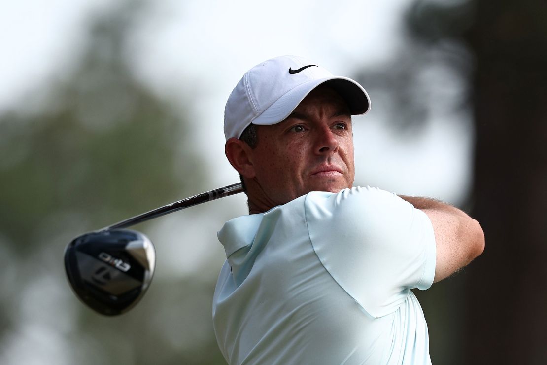 Rory McIlroy during the final round of the 2024 US Open.