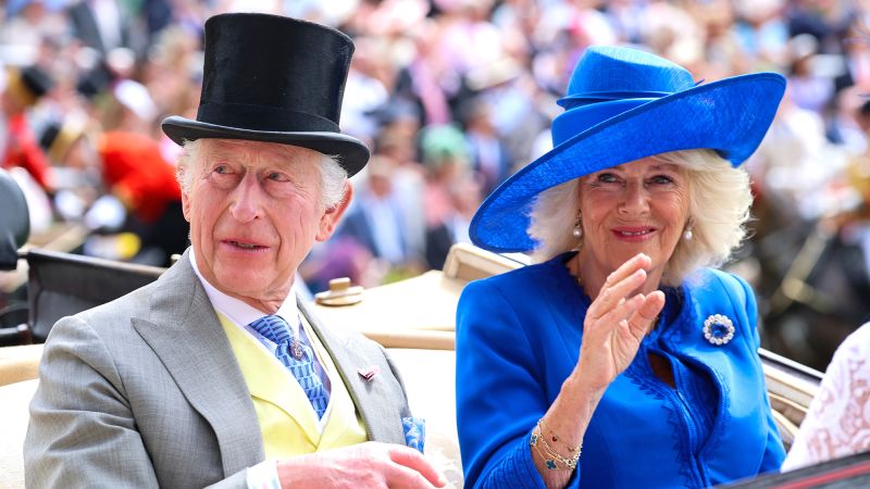 King Charles III takes the reins at Royal Ascot | CNN