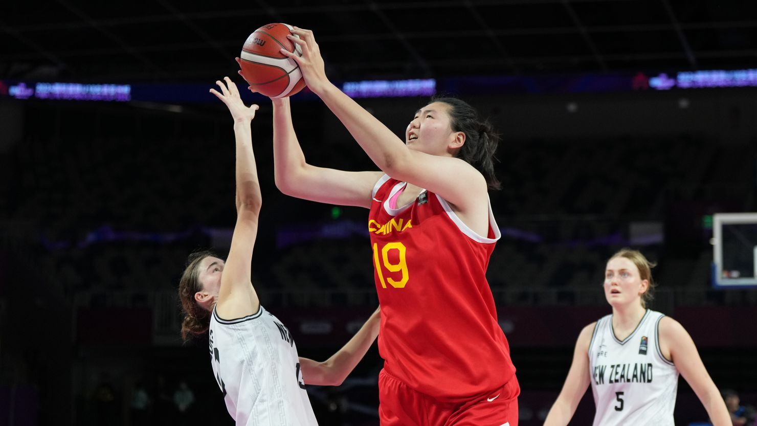 Zhang Ziyu China’s 7foot3 teenage basketball star shows promise at