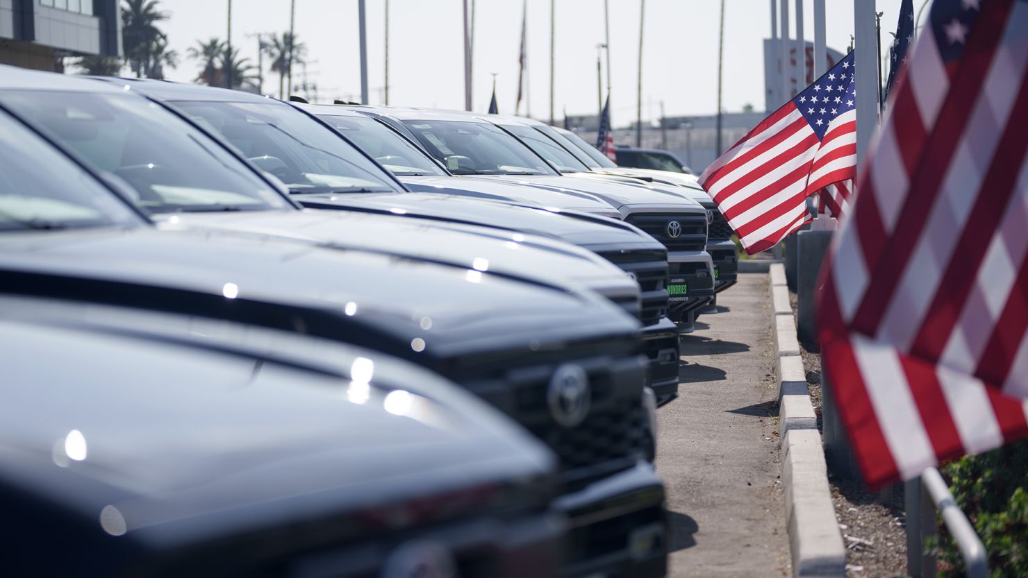 A car dealership in Alhambra, California, on June 27, 2024.