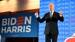 US President Joe Biden visits a Biden-Harris campaign debate watch party in Atlanta, Georgia, on June 27, 2024, after President Biden debated former US President and Republican Presidential candidate Donald Trump. (Photo by Mandel NGAN / AFP) (Photo by MANDEL NGAN/AFP via Getty Images)