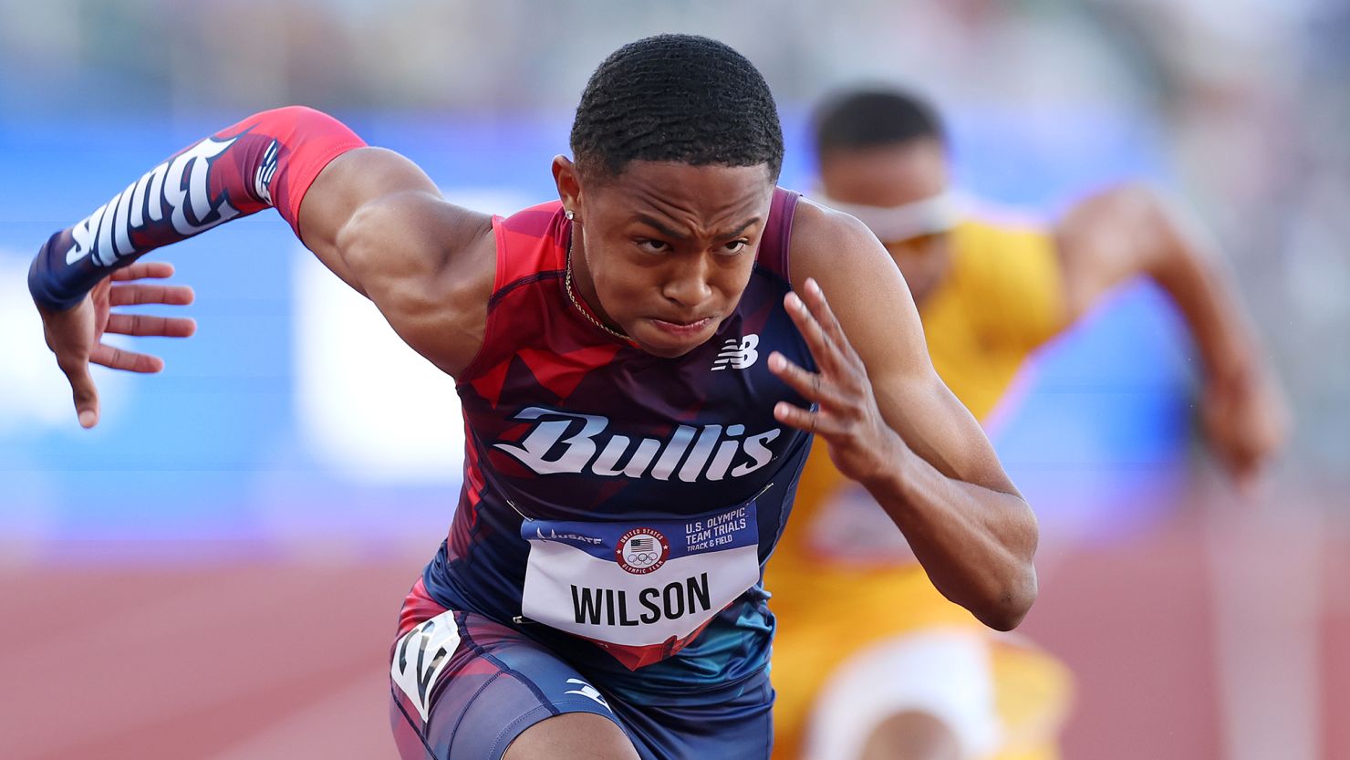 Quincy Wilson, 16, is fast becoming a rising star in the world of athletics.