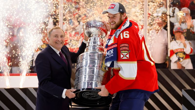 Florida Panthers defeat Edmonton Oilers in Game 7 to capture first Stanley Cup in franchise history