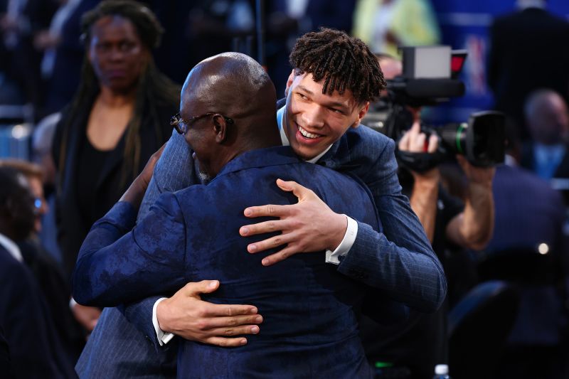 French Players Make History With Top Two Picks In 2024 NBA Draft | CNN