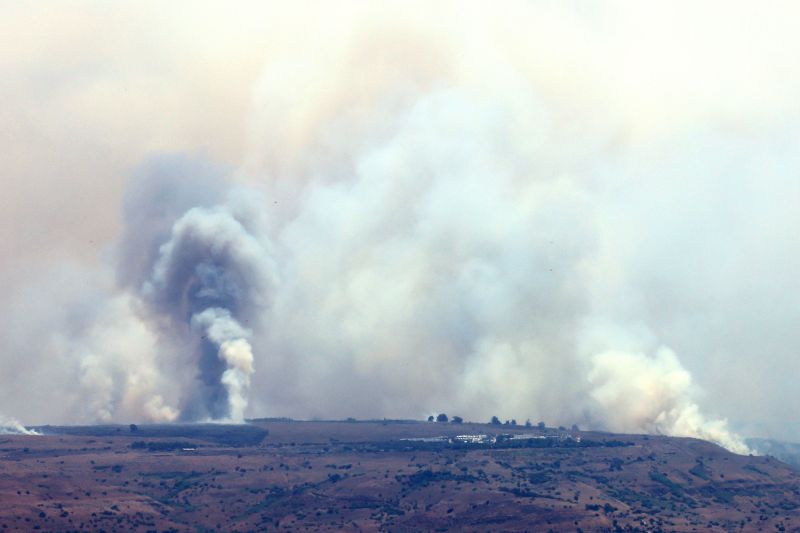 Hezbollah Fires More Than 200 Missiles At Israeli Targets Following ...