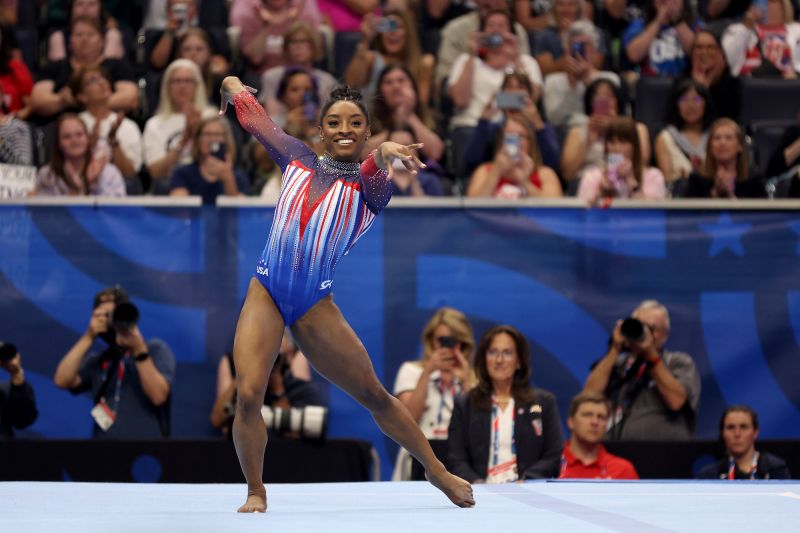 Simone Biles Qualifies For A Third Olympics After Dominating US Olympic ...