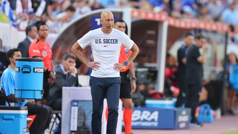 US Men's Coach Berhalter Defiant Amid Copa Exit