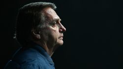 Former Brazilian President (2019-2023) Jair Bolsonaro gestures during the CPAC Brazil conference in Balneario Camboriu, Santa Catarina State, Brazil on July 6, 2024. Conservative Political Action Conference (CPAC) is a political conference attended by conservative activists and elected officials. (Photo by Evaristo Sa / AFP) (Photo by EVARISTO SA/AFP via Getty Images)