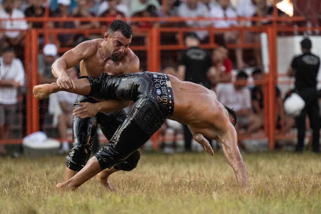 The annual Kirkpinar Oil Wrestling Festival has been running for more than 600 years.