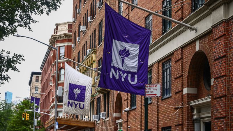 New York University settles lawsuit over antisemitism for undisclosed amount | CNN Business