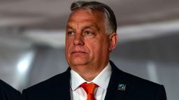 WASHINGTON, DC - JULY 9: Viktor Orban, Prime Minister of Hungary, arrives for the North Atlantic Treaty Organization (NATO) 75th Anniversary Celebratory event at the Andrew Mellon Auditorium on July 9, 2024 in Washington, DC. NATO leaders convene in Washington this week for its annual summit to discuss their future strategies and commitments, and marking the 75th anniversary of the alliance's founding. (Photo by Kent Nishimura/Getty Images)