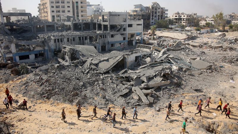 Israeli military retreats from northern Gaza, leaving dozens of Palestinians killed and razing neighborhoods to the ground