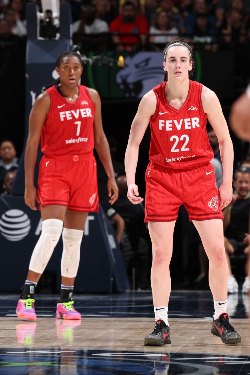 Aliyah Boston And Caitlin Clark Star As Indiana Fever Claims 81-74 ...