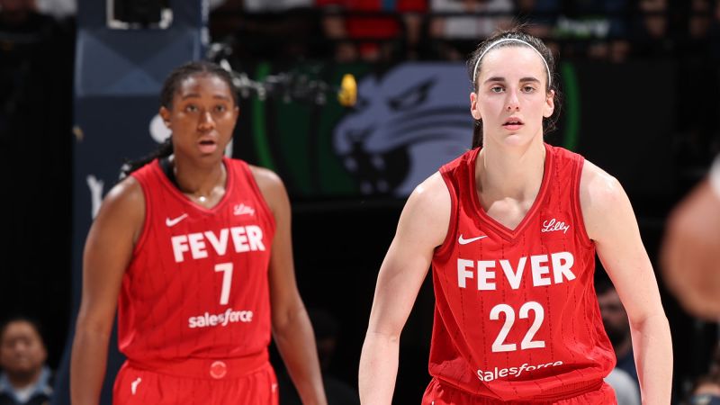 Aliyah Boston and Caitlin Clark star as Indiana Fever claims 81-74 victory  over Minnesota Lynx | CNN