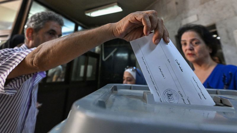 Syria to hold parliamentary ballot in September, first elections since Assad’s removal