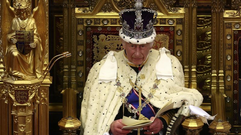 King’s Speech: Charles unveils Keir Starmer’s plans for Britain in state opening of parliament