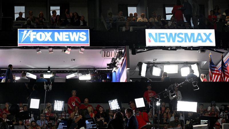 Newsmax sues Fox News, calling it a monopoly that abuses its power | CNN Business