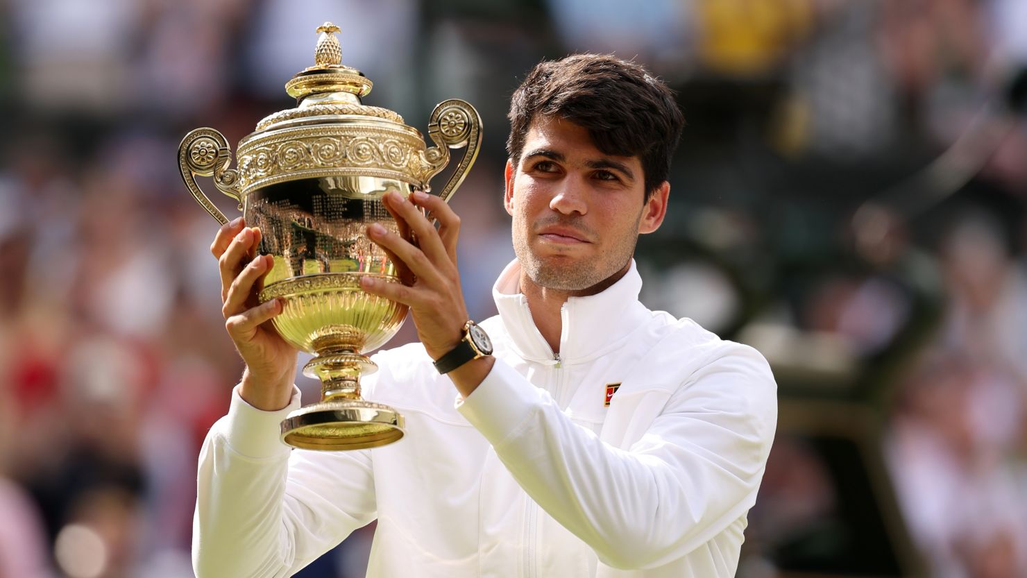 Carlos Alcaraz has won Wimbledon twice.