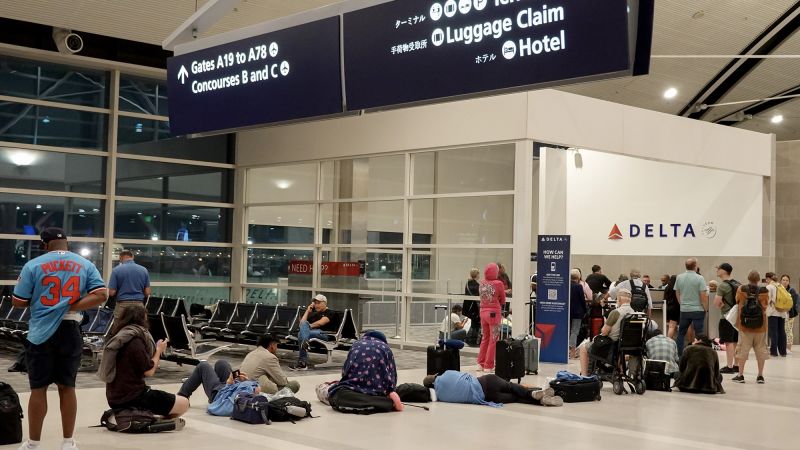 Why Delta is still canceling flights as other airlines return to normal | CNN Business