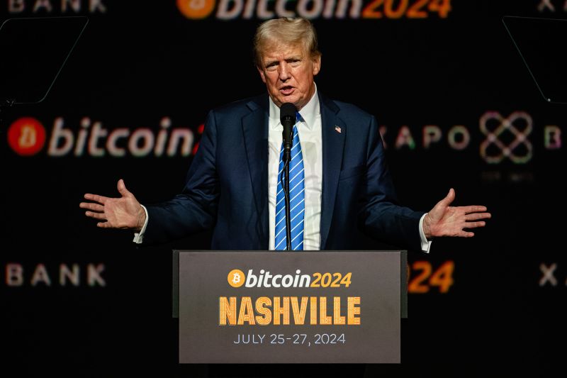 Trump’s Remarks At Bitcoin Event Were Delayed Due To Security Concern ...