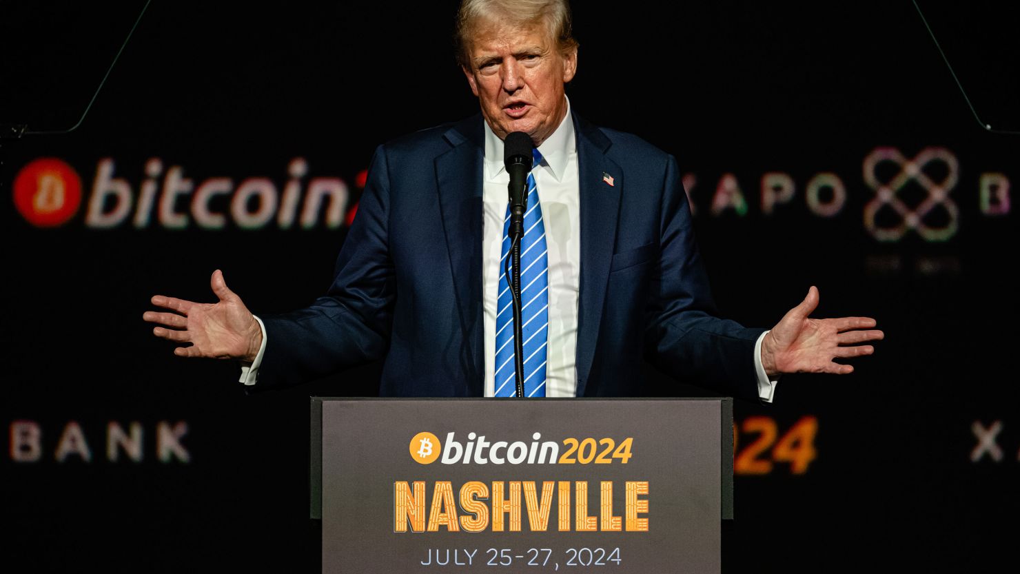 Trump’s remarks at Bitcoin event were delayed due to security concern, Secret Service says CNN