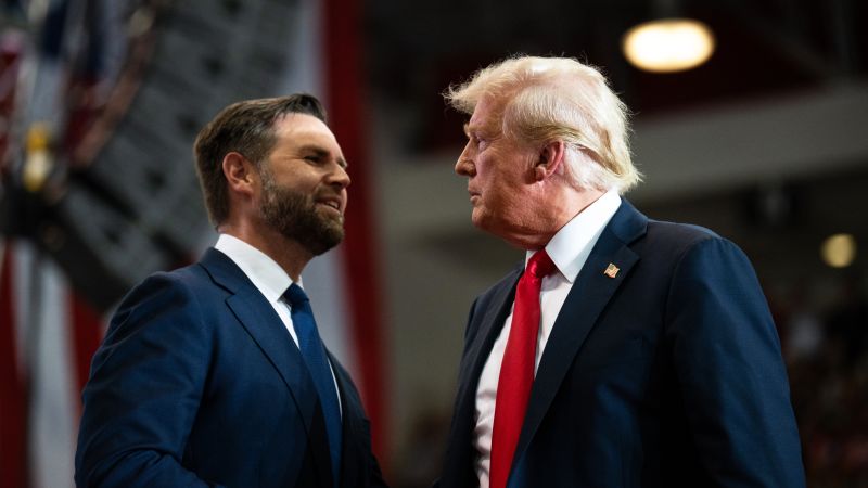Trump suggests Vance is likely heir apparent to the MAGA movement, the furthest he’s gone in backing VP’s future 