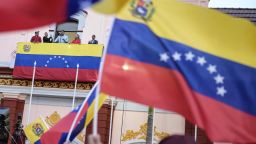 El presidente de Venezuela, Nicolás Maduro fotografiado 1l de agosto de 2024 en el palacio de Miraflores en Caracas.