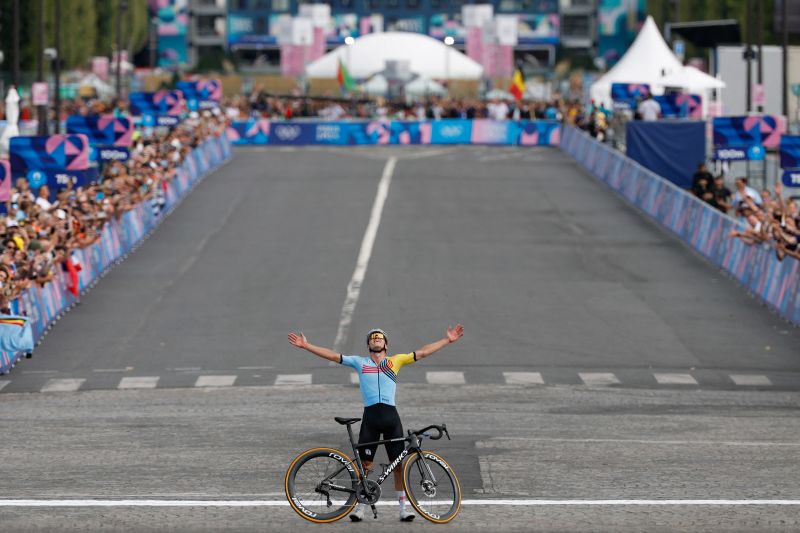 Remco Evenepoel creates a moment he could only dream of with thrilling Olympic cycling double CNN