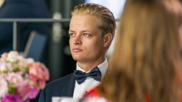 Picture aken on June 16, 2022 in Oslo, Norway, shows Marius Borg Høiby, son of Norwegian Crown Princess Mette-Marit. The 27-year-old son of Norwegian Crown Princess Mette-Marit was arrested at the weekend on suspicion of assaulting a woman, police said on August 7, 2024. Mette-Marit's son Marius Borg Hoiby was born in 1997 from a relationship prior to her 2001 marriage to Norway's future king Crown Prince Haakon. (Photo by Håkon Mosvold Larsen / NTB / AFP) / Norway OUT (Photo by HAKON MOSVOLD LARSEN/NTB/AFP via Getty Images)