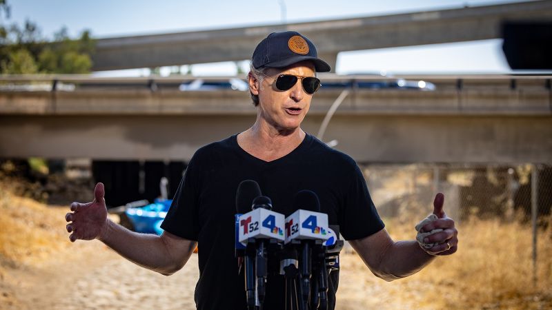 California Governor Newsom Targets Homelessness Crisis: Redirects Funds from Non-Compliant Cities