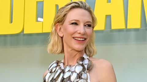 HOLLYWOOD, CALIFORNIA - AUGUST 06: Cate Blanchett attends the "Borderlands" Los Angeles Fan Event at TCL Chinese Theatre on August 06, 2024 in Hollywood, California.  (Photo by Jon Kopaloff/Getty Images for Lionsgate)