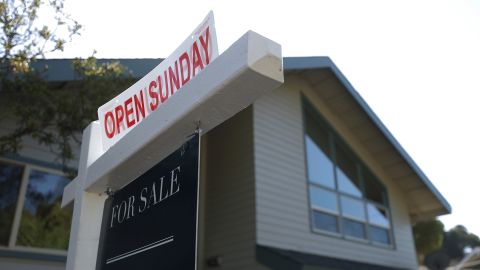 A sign is posted in front of a home for sale on August 07, 2024 in San Rafael, California.