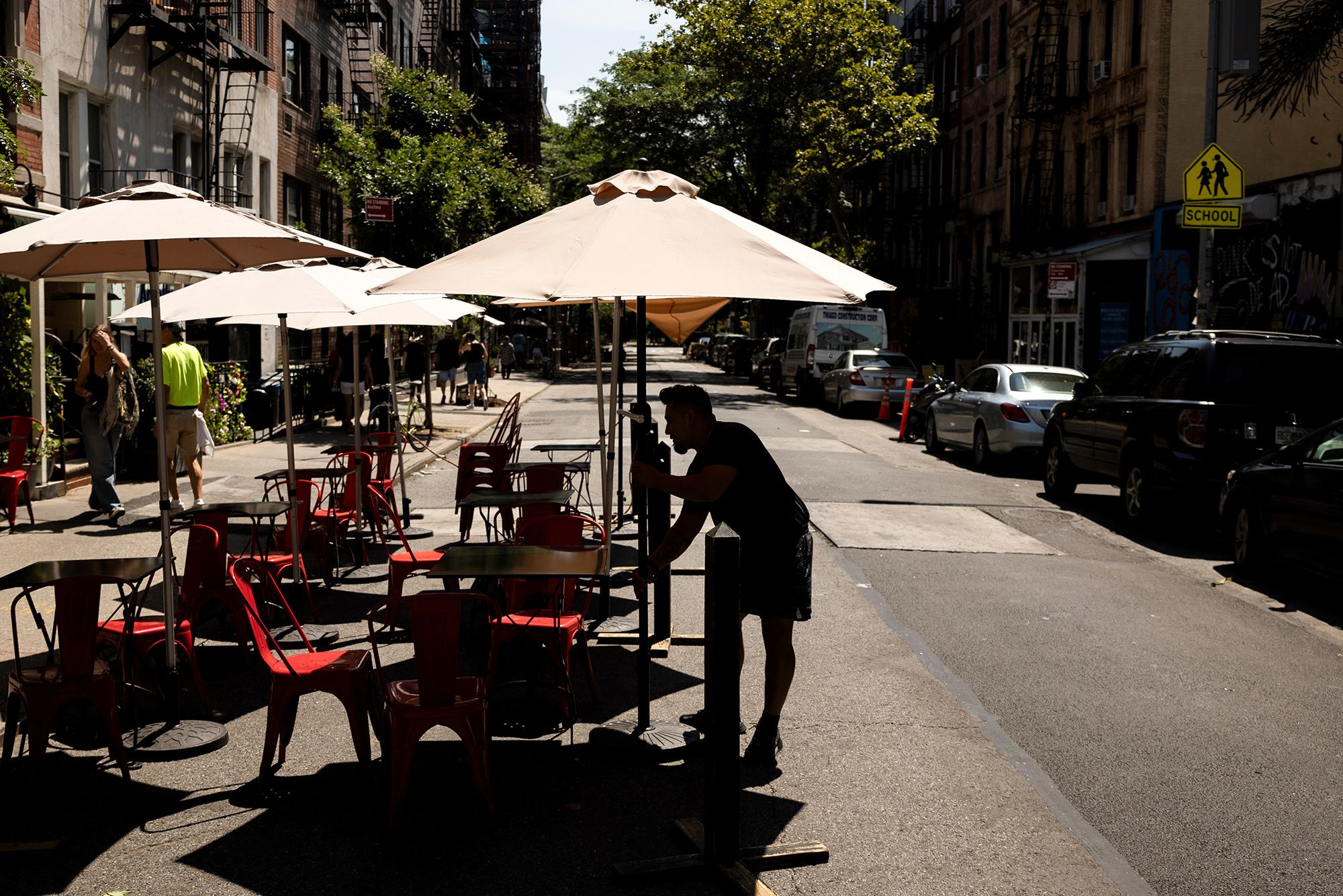 Eating outside in New York has experienced major upheaval in the past few years.