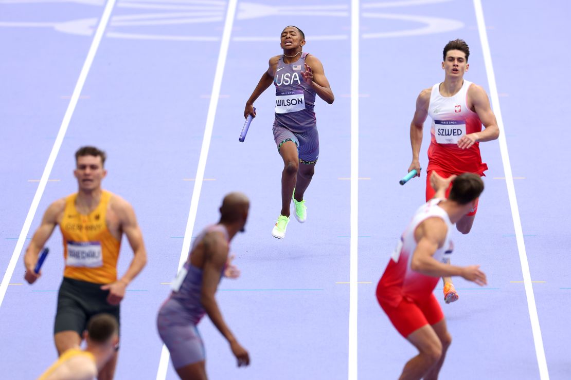 Wilson is preparing to hand over the baton at the Parisiang Games.