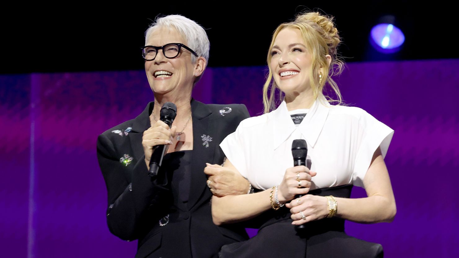 Disney showcases titles at D23 as Jamie Lee Curtis and Lindsay