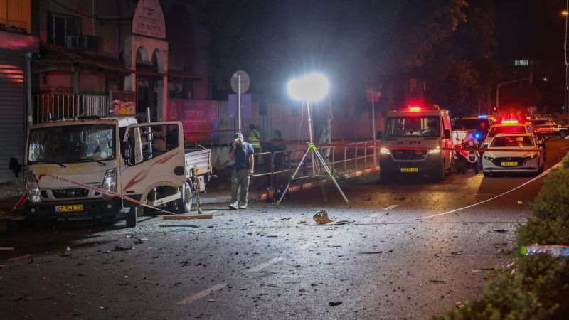 Tel Aviv: Israeli authorities declare explosion a “terrorist attack”