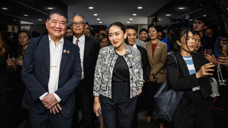 Paetongtarn Shinawatra: Thailand’s parliament elects next prime minister after Srettha Thavisin’s dismissal