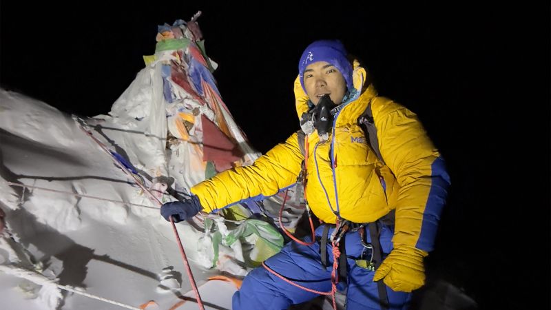 Teenager becomes youngest person to summit world’s 14 highest peaks | CNN