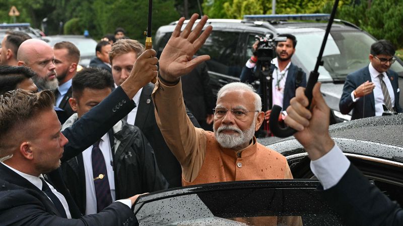 Modi Visits Ukraine Amid Peace Efforts